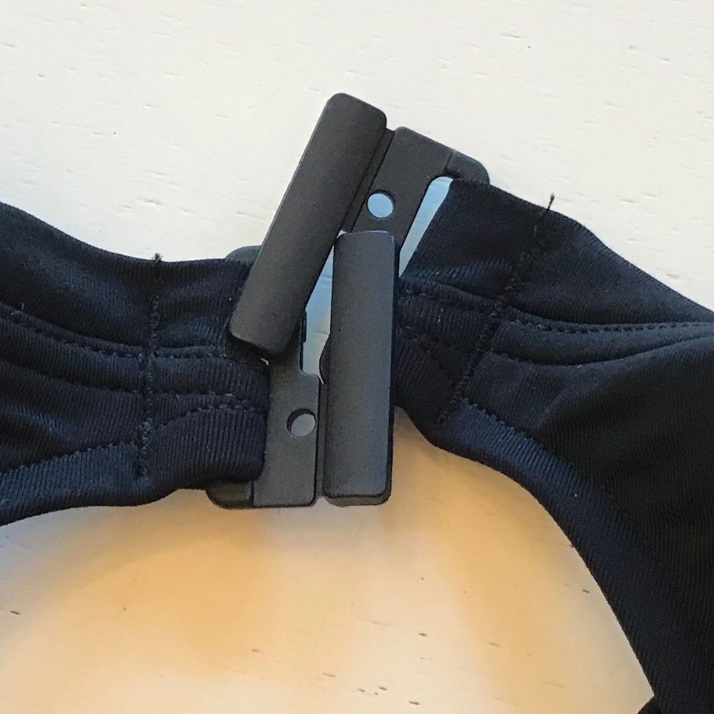 VACATION 🆕 SEAFOLLY BLACK CAP SLEAVE BLACK ONE PIECE - Picture 8 of 12